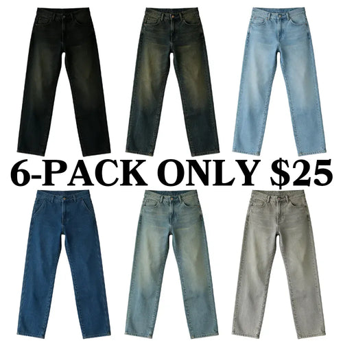 Men's Dylan Baggy Jeans – Baggy Fit 100% Cotton