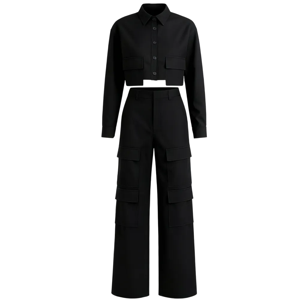 Cargo pants set