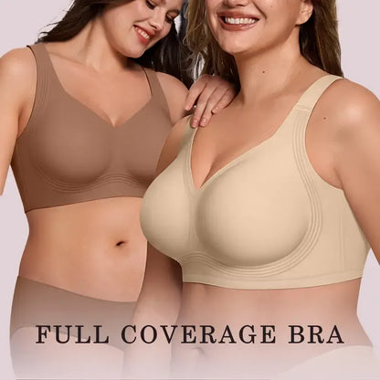 Women’s Jelly Bras Full Coverage Wireless Supportive Bra