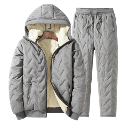 Men’s Autumn Winter Fleece Thickened Set