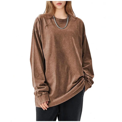 Oversized Long Sleeve T-Shirt for Men and Women