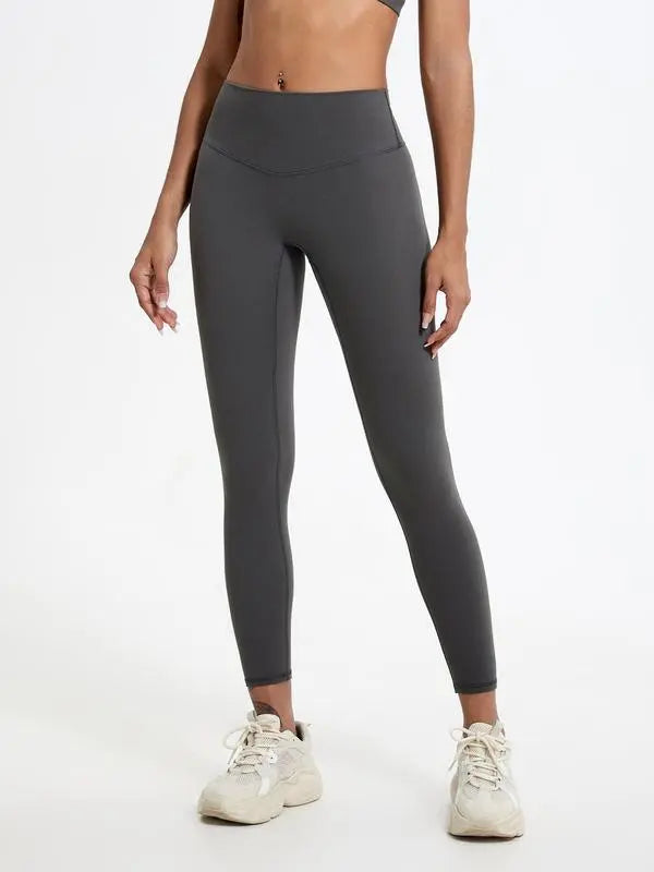 Women's Solid Color Sports Leggings