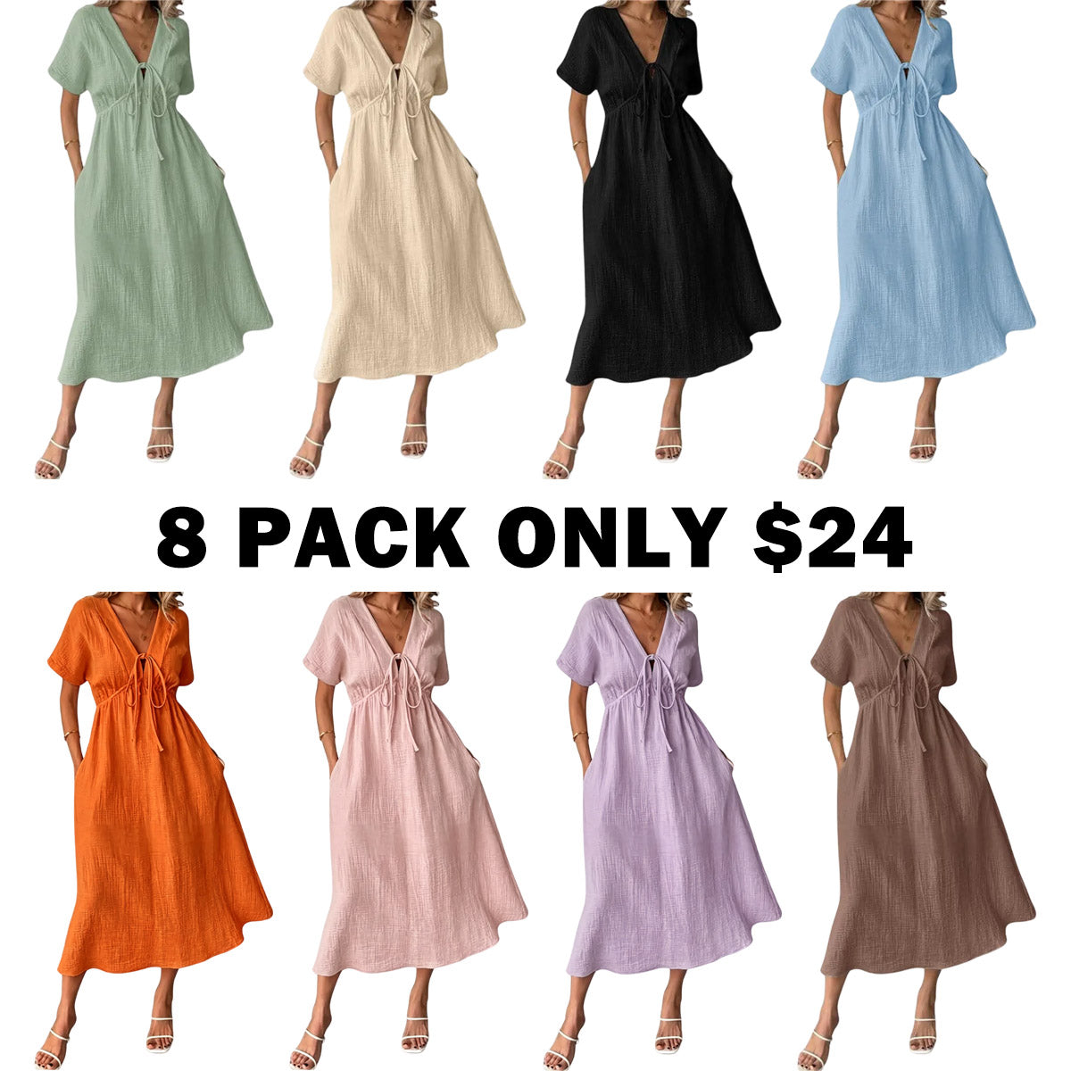Women's Lightweight Summer Cotton Dress