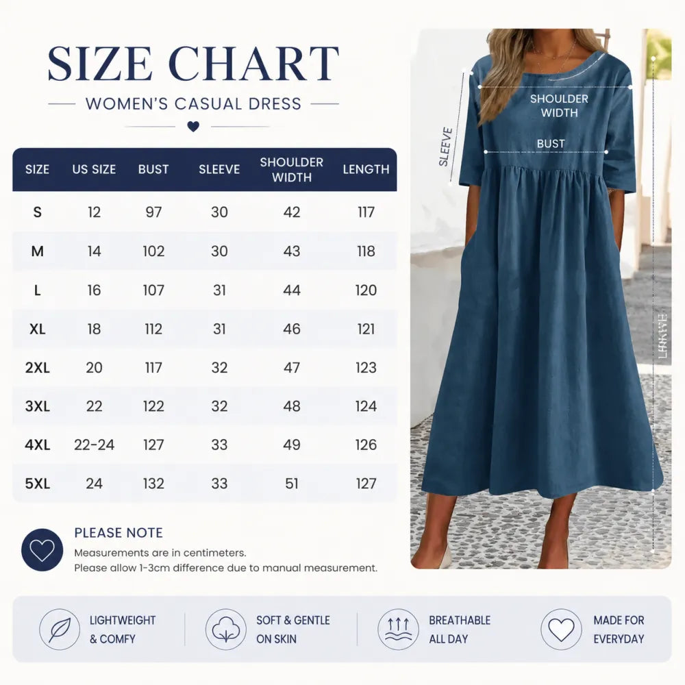 Summer New Cotton and Linen Casual Short Sleeve