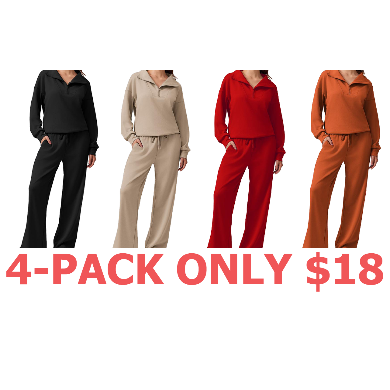 Women's Two-Piece Sports Set Long-Sleeved