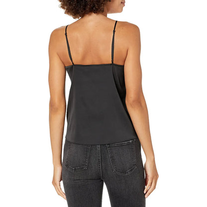 Lace Trim Satin Camisole