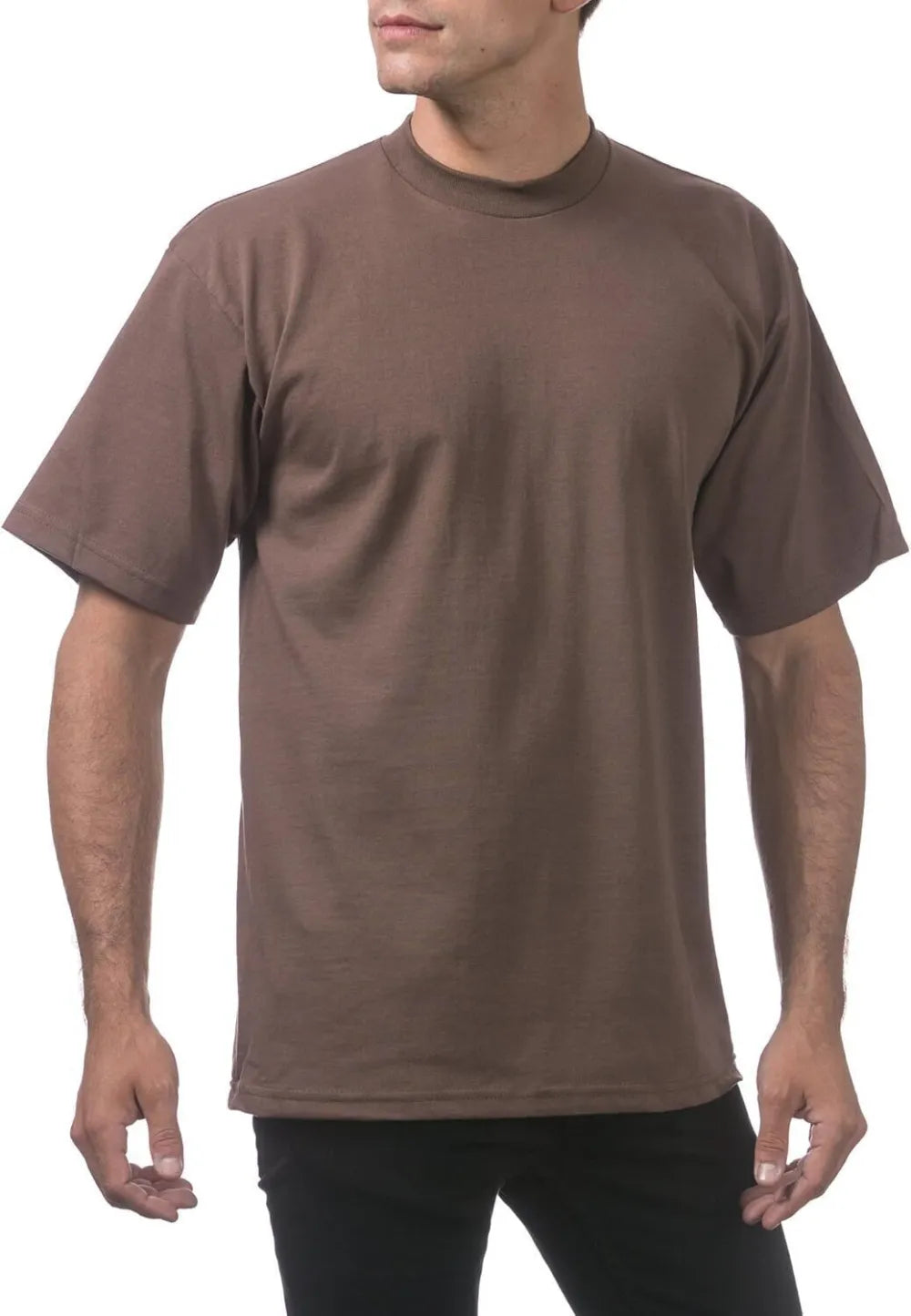 🔥Men's Heavyweight Cotton Short Sleeve Crew Neck T-Shirt