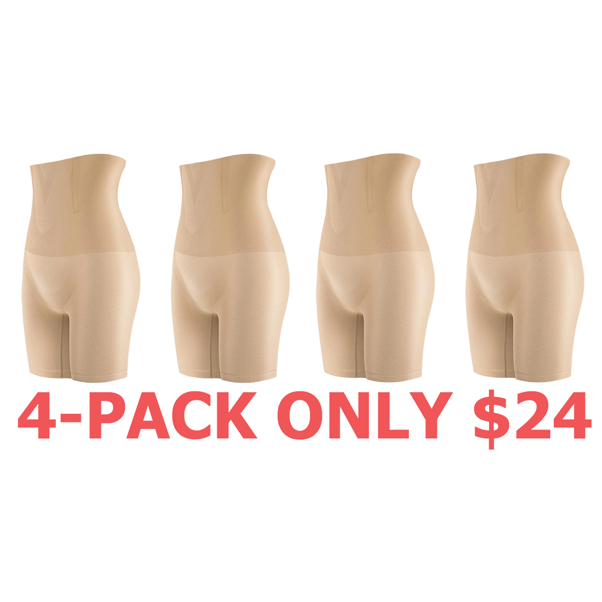 Women's Tummy Control Butt-Lifting Shapewear, Sexy and Comfortable High-Waist Body Sculpting Garment Womenswear Compression