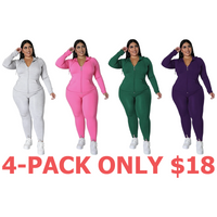 4-Pack (Light Gray,Lotus Pink,Green,Purple)