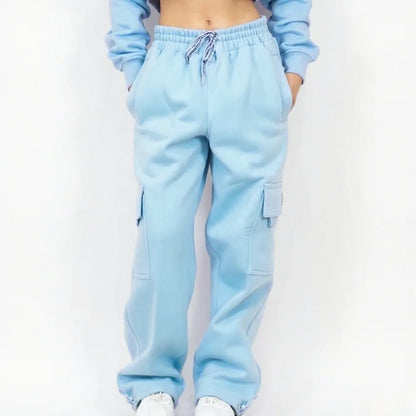 Women's Heavyweight Baggy Cargo Sweatpants