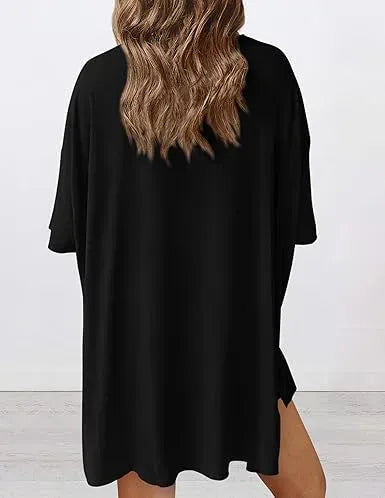 🔥Women's Casual Loose-fitting Two-Piece Set (Crew Neck/V-Neck) 🔥