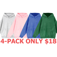 4-Pack (Grey,Pink,Blue,Green)