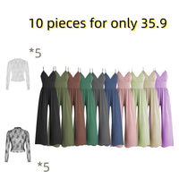 🔥10 pieces for only 35.9 (all colors)