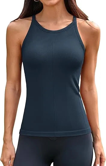 Women'S Sports Vest With Built-In Bra
