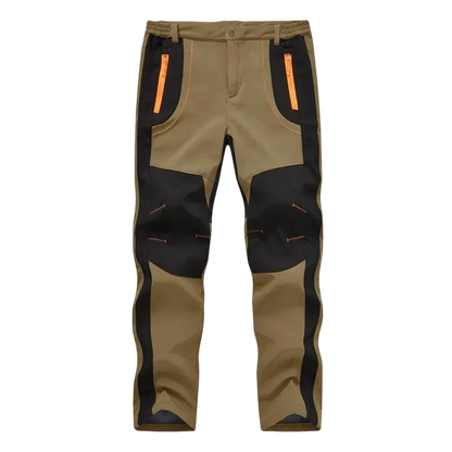 Men's Waterproof Fleece-Lined Softshell Pants