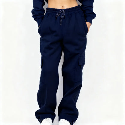 Women's Heavyweight Baggy Cargo Sweatpants