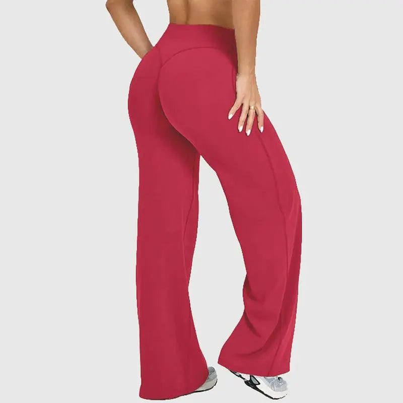 Straight Leg Bottoms Fitness Sportswear Gymwear Casual Pants
