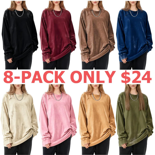 Oversized Long Sleeve T-Shirt for Men and Women