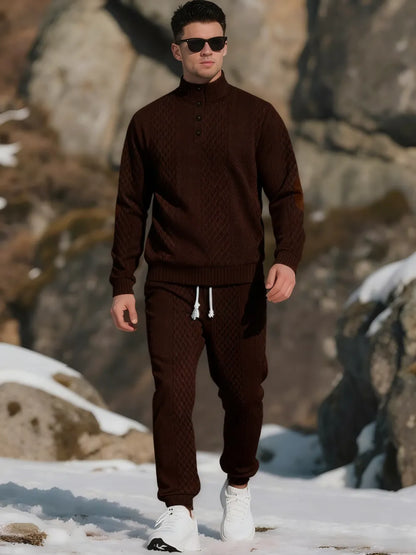 Men's knitted suit