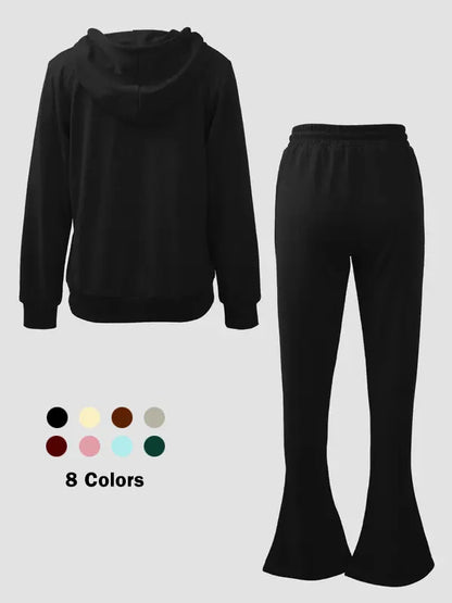 Womens Sweatshirt 2 Piece Pants Set