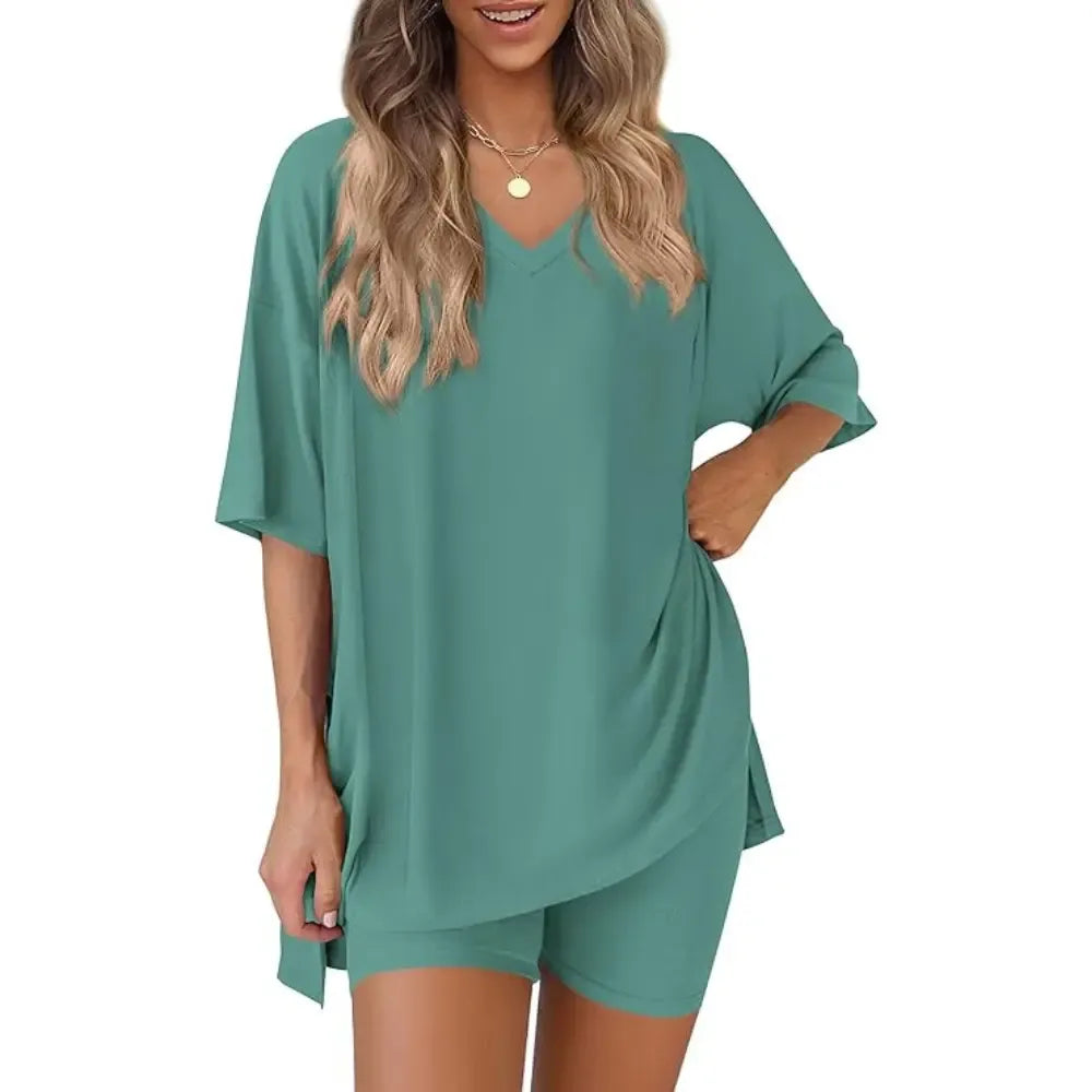 Women'S Summer Casual Loose Two-Piece Set