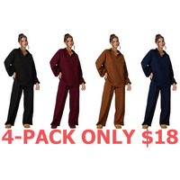 4-Pack (Black,Burgundy,Brown,Navy )