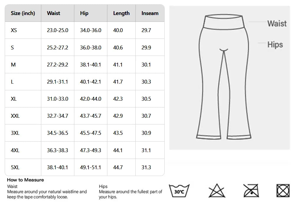 Women's athletic flare pants with hidden pockets