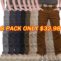 🔥Navy Blue+Army Green+Brown+Gray+Khaki+Black+Dark Gray(8 Pants Together)