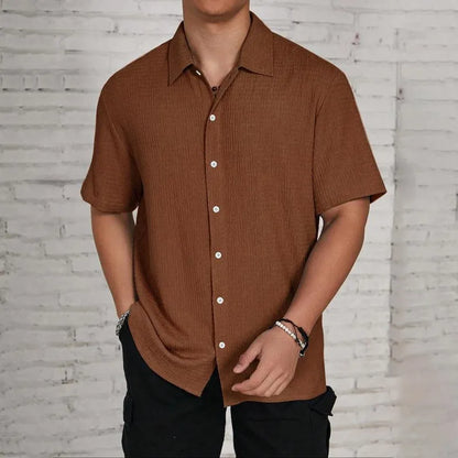 Men's Textured Knit Shirt