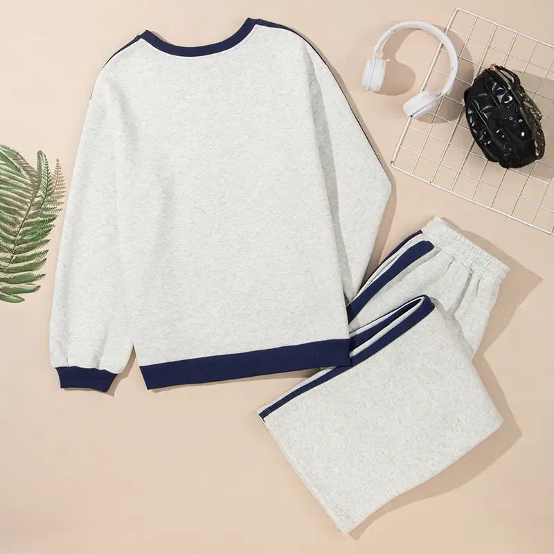 Women's 2 Piece Outfit Fleece Sweatsuit