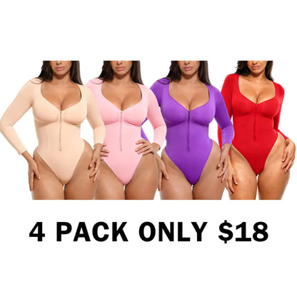 Seamless Sculpt Full-Body Zipper Shaper