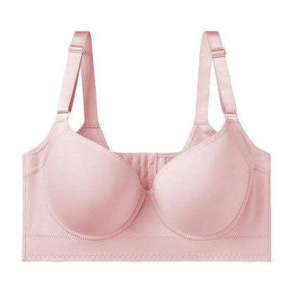 Plus size girls' bra, comfortable, slimming and anti-sagging