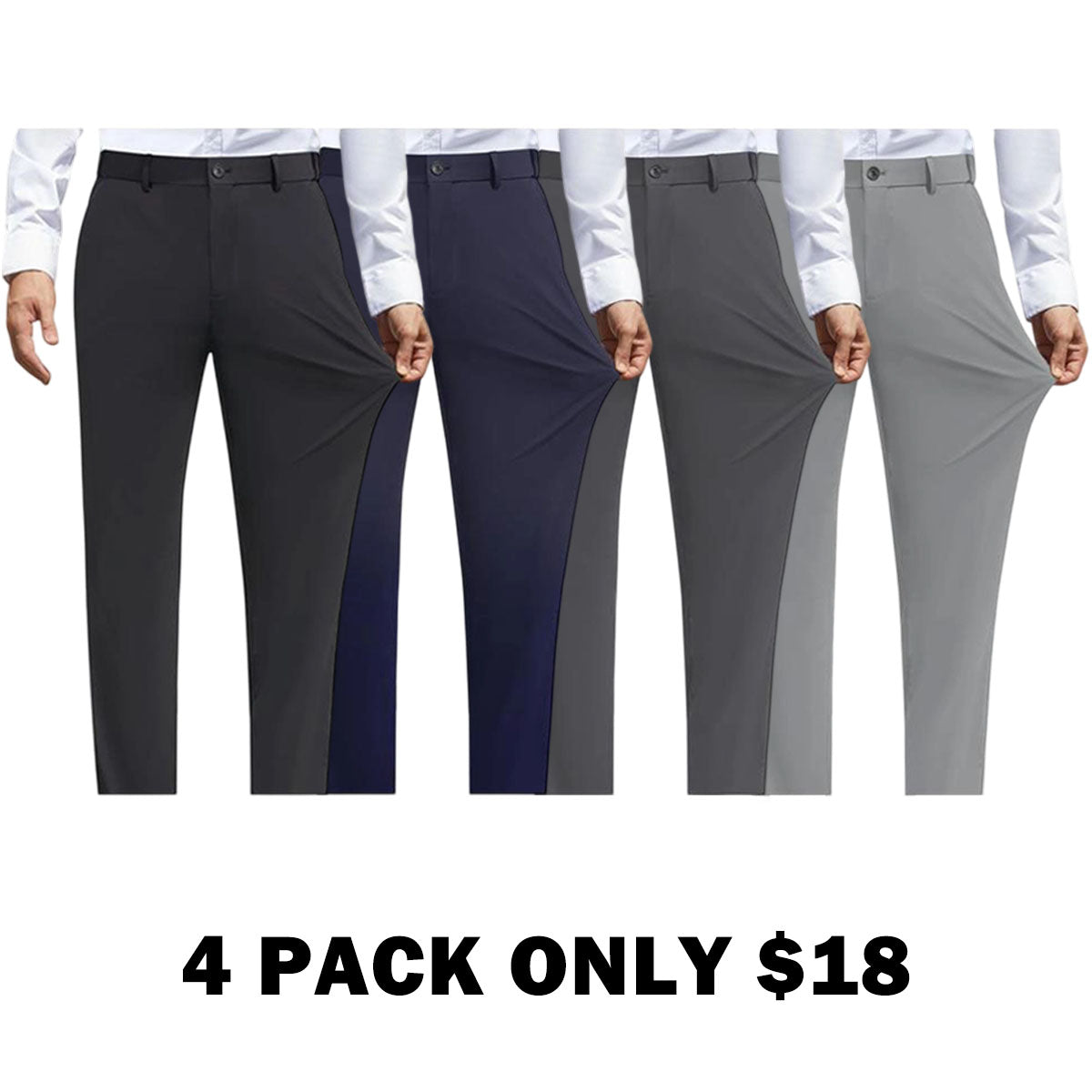 Men's Stretch Dress Pants