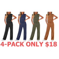 4-Pack (Black,Navy Blue,Army Green,Rust)