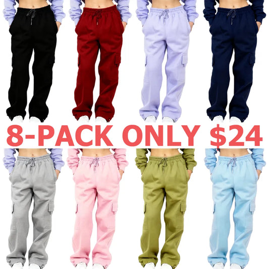 Women's Heavyweight Baggy Cargo Sweatpants