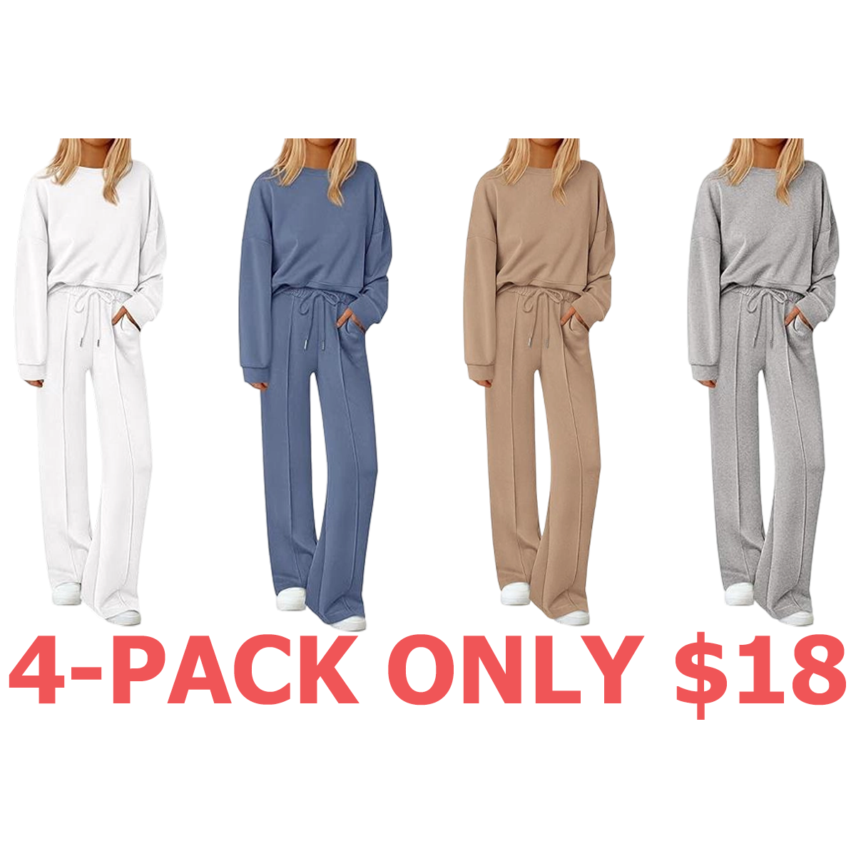 Women's Two-Piece Matching Athletic Set