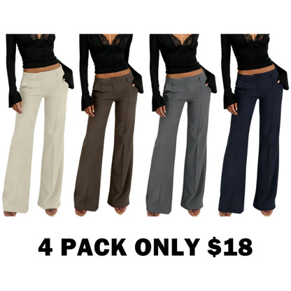 Women's Casual Fashion Suit Pants