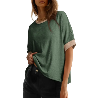 🔥Women'S Tops For Women 2026 Loose Oversized Basic Tee Comfortable Soft Fabric Flattering Fit