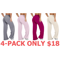4-Pack (Ash Grey,Ballet Pink,Berry,Sand)
