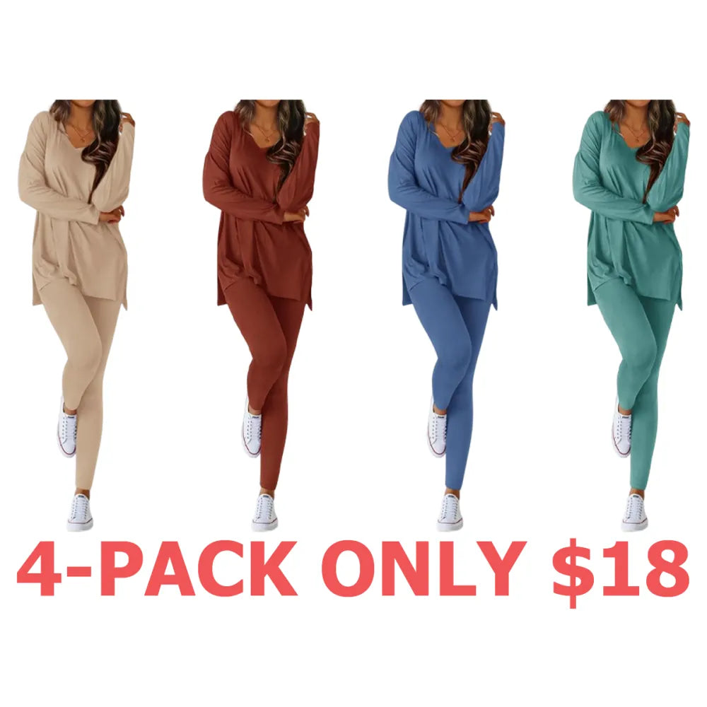 Two-Piece Sets For Women Fall Fashion 2025 Casual Lounge Matching Set