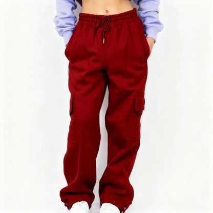 Women's Heavyweight Baggy Cargo Sweatpants
