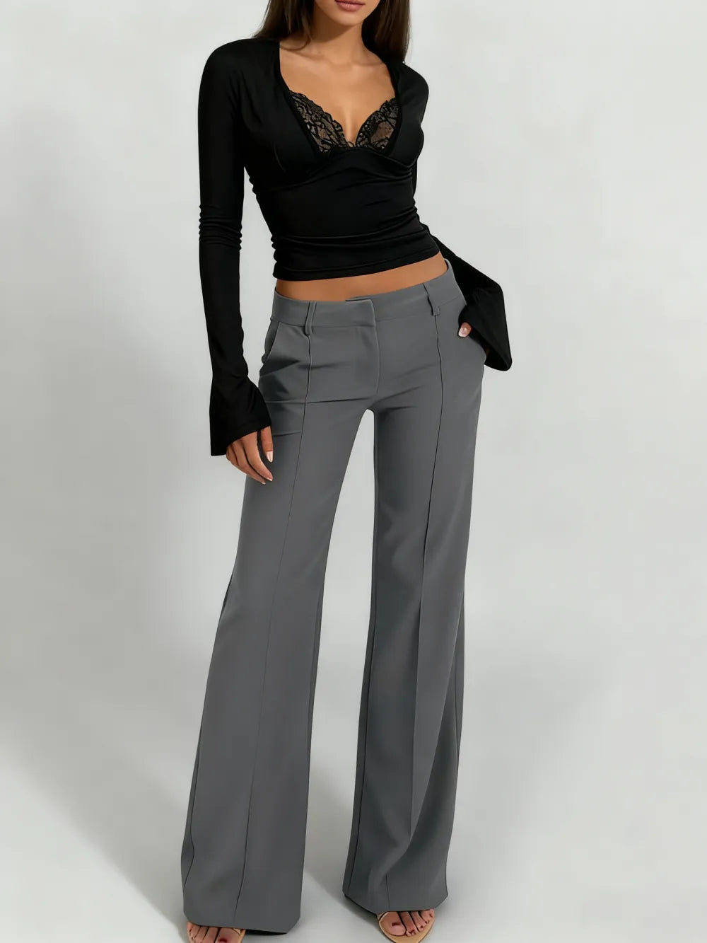 Women's Casual Fashion Suit Pants