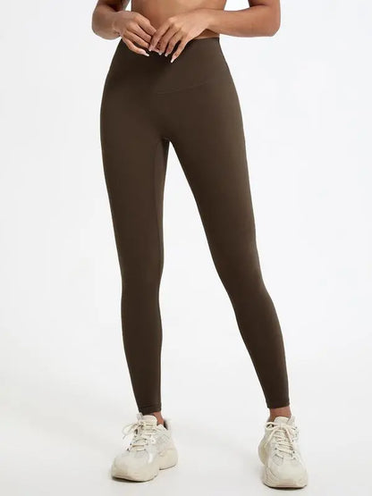 Women's Solid Color Sports Leggings