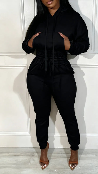 2 Piece Outfits Lounge Hoodie