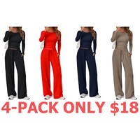 4-Pack (Black,Red,Dark Blue,Brown)