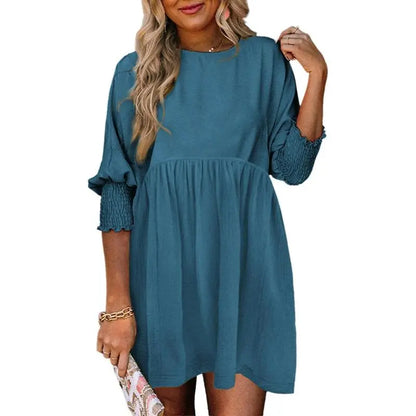 Women's Black Summer Tunic Dress