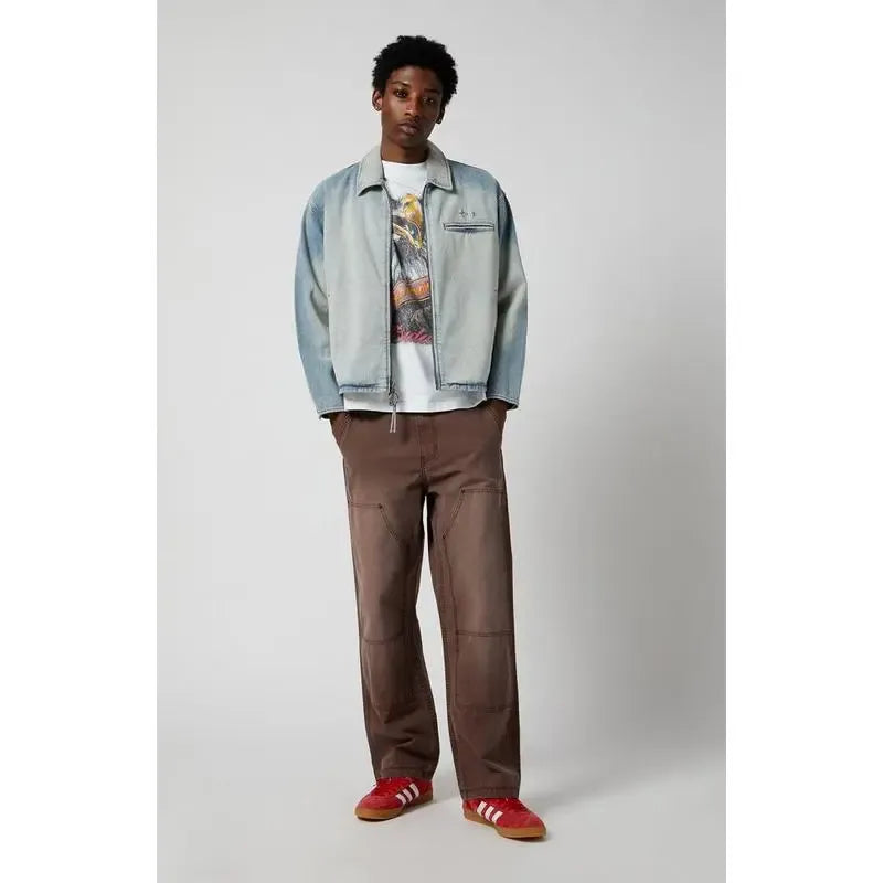 Men's Cotton Baggy Cargo Jeans