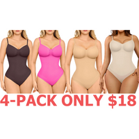 4-Pack (Chocolate,Bright Pink,Tuscan,Light Skin)