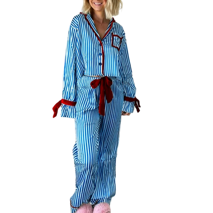 Striped Pajama Set