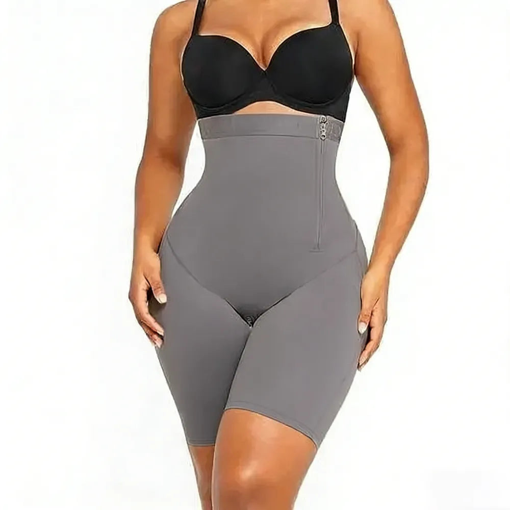 Shaping High-Rise Shorts Tummy Tucking Butt Lift